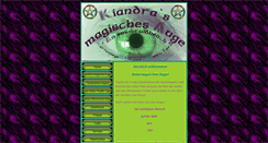Desktop Screenshot of kiandras-magisches-auge.de